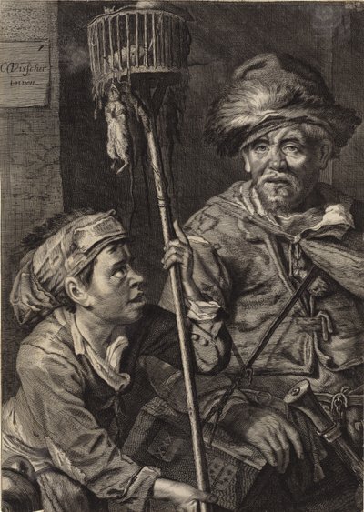 Rattenfänger von Cornelis Visscher